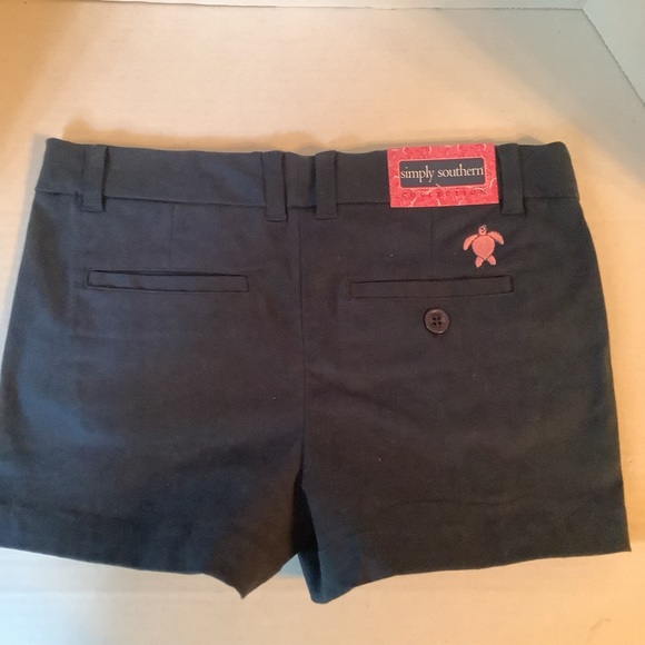Simply Southern Shorts Navy Size 0 New - Picture 3 of 11